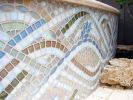 Secret Mosaic Spa | Art & Wall Decor by Dyanne Williams Mosaics. Item made of glass