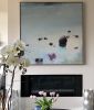 Interlude | Oil And Acrylic Painting in Paintings by Sharon Paster. Item made of wood with canvas