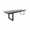 DT-121ENS Dining Table | Tables by Antoine Proulx Furniture, LLC. Item composed of wood & metal