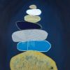 "Balancing Act" Painting | Mixed Media by Rhonda Davies Art. Item made of synthetic