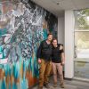Wente Offices Mural | Murals by Elliot | Wente Vineyards in Livermore