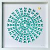 The One That Got Away - Aqua Green | Wall Sculpture in Wall Hangings by Lorna Doyan | North London in London