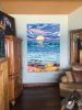 Serenity | Tapestry in Wall Hangings by Ulrika Leander | Private Residence, Laguna Beach, CA in Laguna Beach. Item composed of fabric