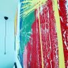 Sticks | Oil And Acrylic Painting in Paintings by Hugo Auler Jr. Art. Item composed of canvas & synthetic