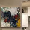 Painting | Oil And Acrylic Painting in Paintings by Julie Shunick Brown | The Lakes at Castle Hills in Lewisville. Item made of synthetic