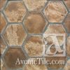 Arabesque Hexagon Tiles | Tiles by Avente Tile | The Royal in Washington
