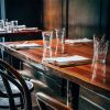 Red Eucalyptus Tables | Dining Table in Tables by Ghostown Woodworks by Rusty Dobbs | Bull Valley Roadhouse in Port Costa. Item composed of wood