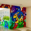 “ Window of Opportunities “ mural | Street Murals by RIGO LEON HERRERA | John A Ferguson Senior High School in Miami. Item composed of synthetic