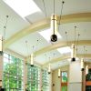 Tri-stem Pendants | Pendants by ILEX Architectural Lighting | Vanderbilt University in Nashville. Item composed of bronze