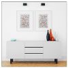 Styled splatter paintings | Oil And Acrylic Painting in Paintings by ArtbyPunam. Item composed of canvas and synthetic