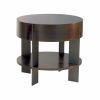 ET-93S Round End/Bedside Tables | Tables by Antoine Proulx Furniture, LLC. Item made of wood & metal