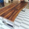 French Walnut Table | Dining Table in Tables by Handmade in Brighton. Item composed of walnut & steel