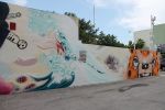 Geisha Mermaid & Saber Jaguar | Street Murals by Yuhmi Collective
