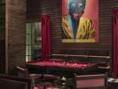 Smoke Billiard Table | Paintings by Maarten Baas | Gramercy Park Hotel in New York