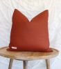 Blush Rust Tribal Cushion | Pillows by Tribe & Temple. Item made of fiber