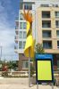 Petal Play | Public Sculptures by Mary Ann E. Mears. Item made of metal