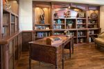 Custom Wood Library | Shelving in Storage by Brian Hubel. Item made of walnut