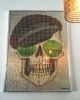 Miles Skull Mosaic | Public Mosaics by Jeff Ivanhoe | Mercado Hollywood in Los Angeles