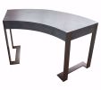 DK-95 Desk | Tables by Antoine Proulx Furniture, LLC. Item composed of wood and bronze