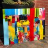 Carnival | Oil And Acrylic Painting in Paintings by Hugo Auler Jr. Art. Item composed of canvas and synthetic