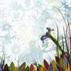 Flower | Wallpaper in Wall Treatments by Gina Triplett and Matt Curtius. Item composed of paper
