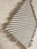 Rombo S - Laine Wool Knitting | Tapestry in Wall Hangings by Lale Studio & Shop. Item made of bamboo with fabric works with boho & minimalism style