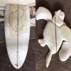 Recycled Sea Turtle Surfboard Sculpture | Sculptures by Carvinart | Turtle Bay Resort in Kahuku. Item composed of synthetic