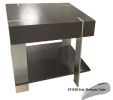 ET-23S End Tables | Tables by Antoine Proulx Furniture, LLC. Item made of oak wood with steel