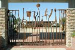 Jewish Cemetery Gates | Sculptures by Conrad Hicks | Pinelands 2, Jewish Cemetery in Cape Town