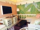 Poolside Cabana Paintings | Murals by Paulin Paris Studio | The Beverly Hills Hotel in Beverly Hills