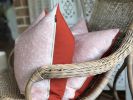 Blush Rust Tribal Cushion | Pillows by Tribe & Temple. Item made of fiber