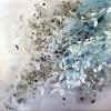 By The Falls | Oil And Acrylic Painting in Paintings by Cara Enteles Studio. Item made of synthetic