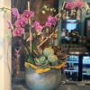 Vibrant Orchid Arrangement | Floral Arrangements by Fleurina Designs | LUNA Mexican Kitchen - The Alameda in San Jose