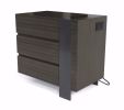 ET-22 End/Bedside Tables | Tables by Antoine Proulx Furniture, LLC. Item composed of oak wood and metal