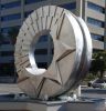 Sarasota Deco | Public Sculptures by Rob Lorenson | Plaza at Five Points in Sarasota. Item composed of steel