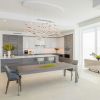DT-33 Dining/Conference Table | Tables by Antoine Proulx Furniture, LLC | The Ritz-Carlton Residences, Sarasota in Sarasota. Item made of oak wood with metal