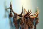 Wall Hanging  Macrame with Elk Antlers | Macrame Wall Hanging by Free Creatures | EAST, Miami in Miami