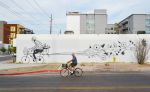 The Bicycle Mural | Street Murals by Carrie Marill | 2nd Street and Roosevelt, Downtown Phoenix in Phoenix