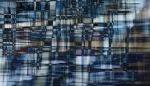 BlueLine_3153 | Mixed Media by Rica Belna | JW Marriott, Kolkata, India in Kolkata. Item composed of synthetic