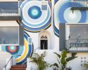 Mural Facade | Murals by A.J. Oishi | SF Decorator Showcase 2018 in San Francisco