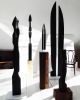 Charred Cedar Sculpture | Sculptures by Neshka Krusche. Item made of wood