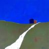 Blue Skies | Oil And Acrylic Painting in Paintings by Janet Bludau Fine Art. Item composed of canvas