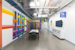 Mural | Murals by Andrew Huffman | Facebook Denver Office in Denver. Item composed of synthetic