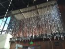 Quadrature Chandelier | Chandeliers by Neptune Glassworks | Otium in Los Angeles. Item composed of glass