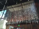 Quadrature Chandelier | Chandeliers by Neptune Glassworks | Otium in Los Angeles. Item composed of glass