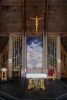 Evensong | Tapestry in Wall Hangings by Ulrika Leander | Our Lady of the Holy Souls Catholic Church in Little Rock. Item composed of fabric