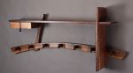 Tsunami Bench | Benches & Ottomans by Brian Hubel. Item composed of walnut