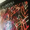 Custom Mural “Lovewall” | Murals by JGoldcrown | Alfred Coffee (Melrose Place) in Los Angeles