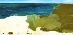 The Coast | Oil And Acrylic Painting in Paintings by Janet Bludau Fine Art. Item composed of canvas