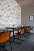 Pressed Plaster | Wallpaper in Wall Treatments by Suzanne Allen Studio | Lewis Barbecue in Charleston. Item composed of synthetic